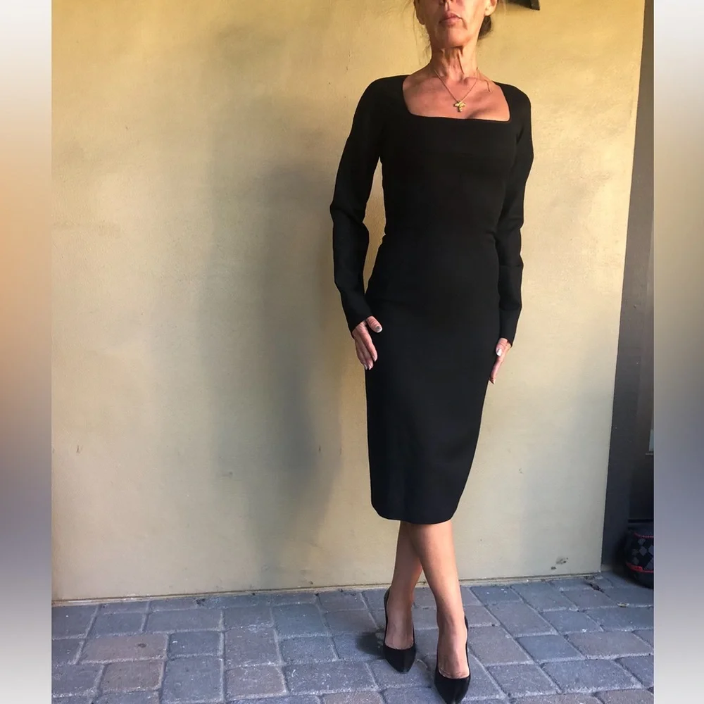 knee length dresses for ladies Dolce & Gabbana 1996 Hooded Maxi Dress main image 0